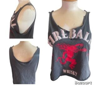 Fireball Whiskey Graphic Tank Top